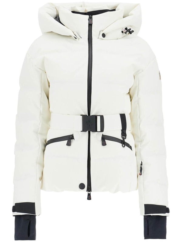 몽클레르 그레노블 FW24 tolima ski down jacket with belt 1A000 31 5799A CREAM