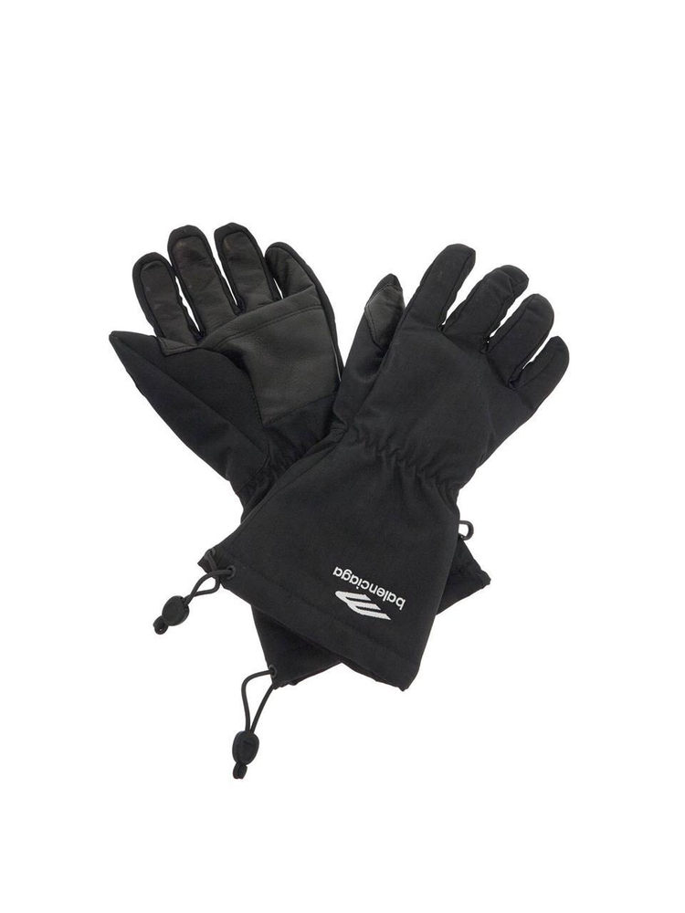 발렌시아가 FW24 ic ski gloves 805185 4D9B4 BLACK/WHITE