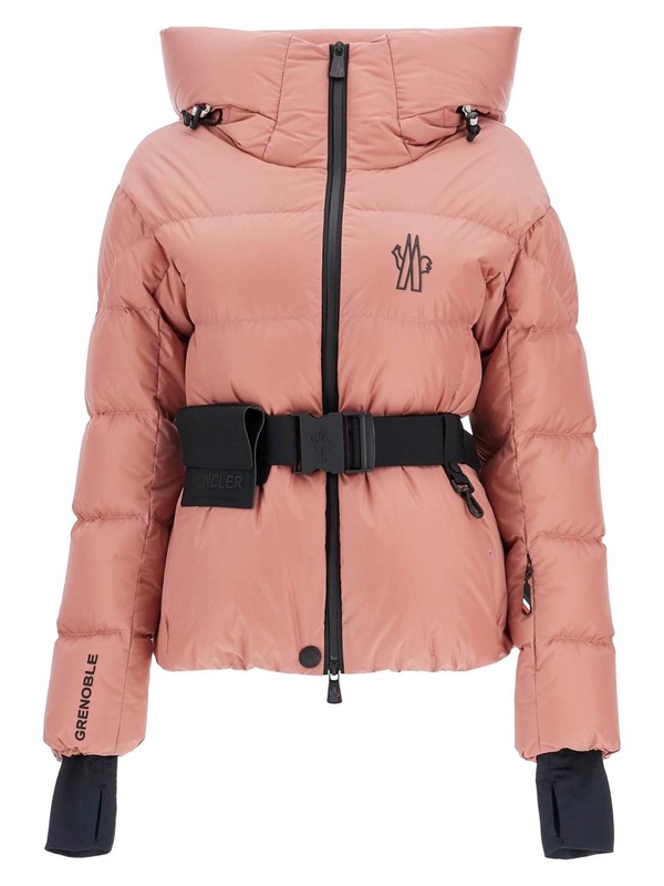 몽클레르 그레노블 FW24 bouquetin hooded puffer jacket 1A000 60 5399E PASTEL PINK