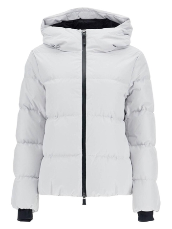 에르노 라미나르 FW24 short down jacket with hood PI00371DL 11126 LATTE