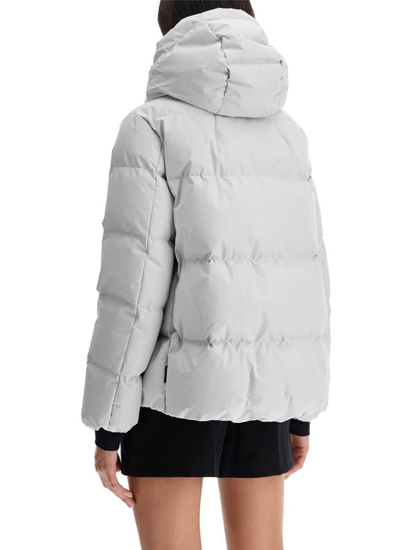 에르노 라미나르 FW24 short down jacket with hood PI00371DL 11126 LATTE