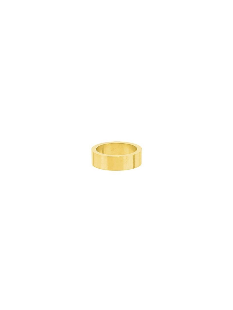 메종마르지엘라 FW24 ring with logo design SM1UQ0081 SV0158 YELLOW GOLD PLATING BURATTATO