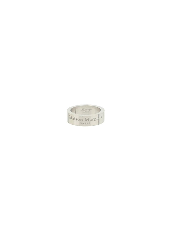 메종마르지엘라 FW24 ring with logo design SM1UQ0082 SV0158 PALLADIO BURATTATO