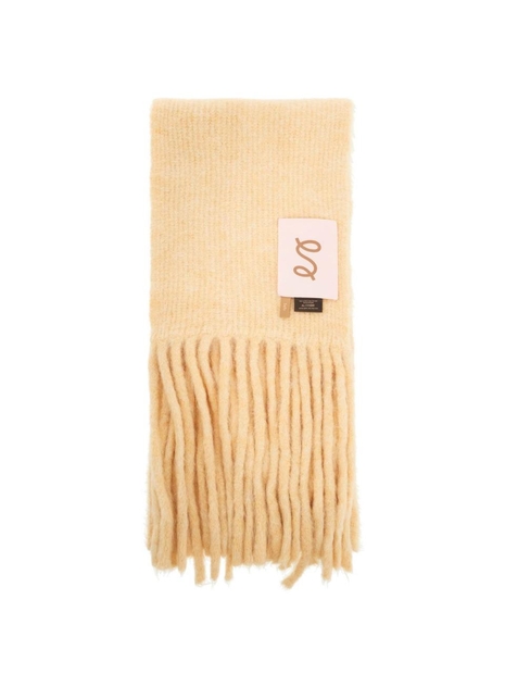 세퍼 FW24 fuzzy scarf FW24FUZZYSCARF PALE YELLOW