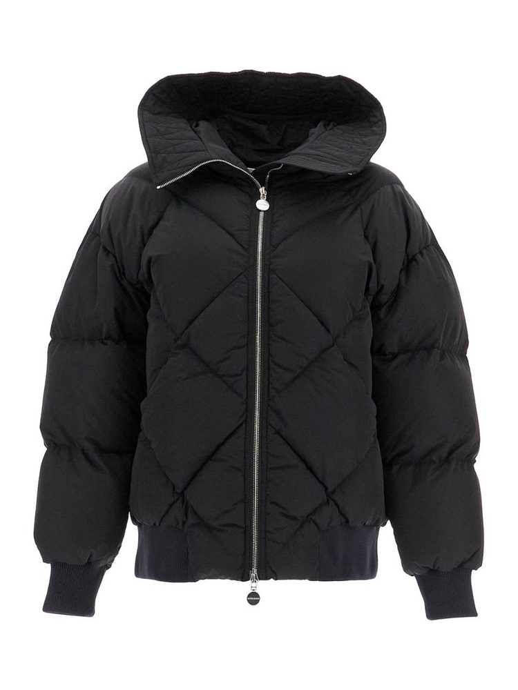 옌키옌키 FW24 short down jacket by dun DUNLOPE ENNIO BLACK