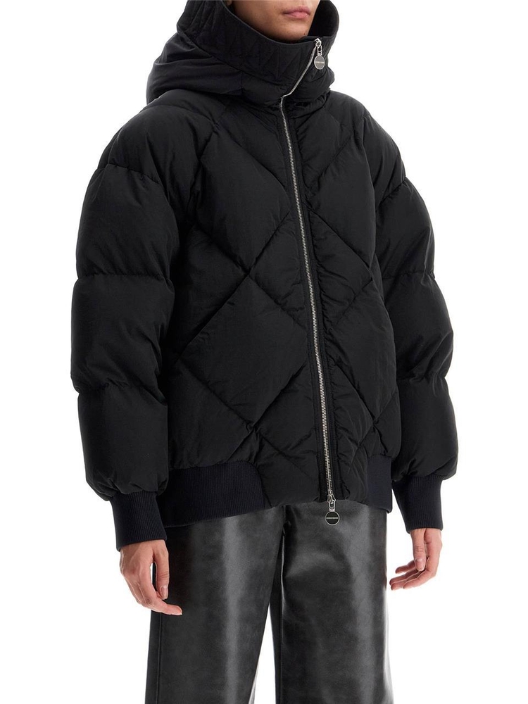 옌키옌키 FW24 short down jacket by dun DUNLOPE ENNIO BLACK