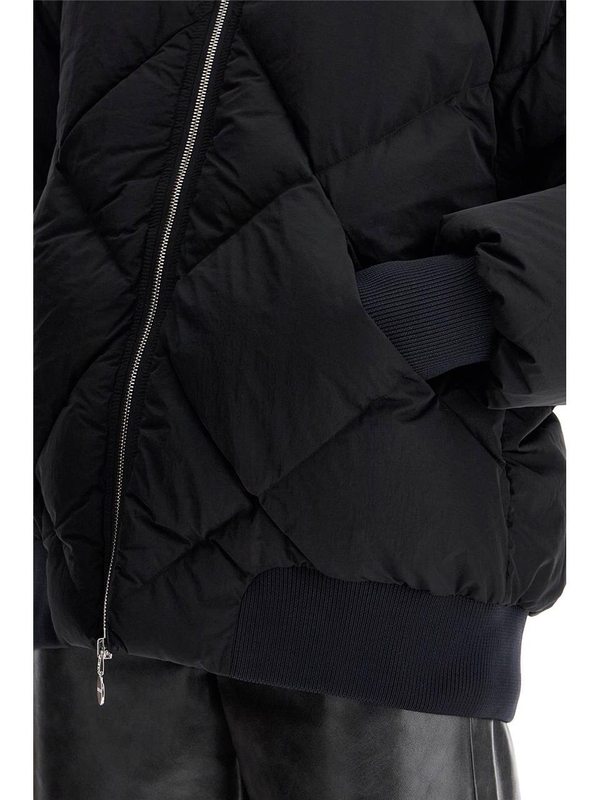 옌키옌키 FW24 short down jacket by dun DUNLOPE ENNIO BLACK