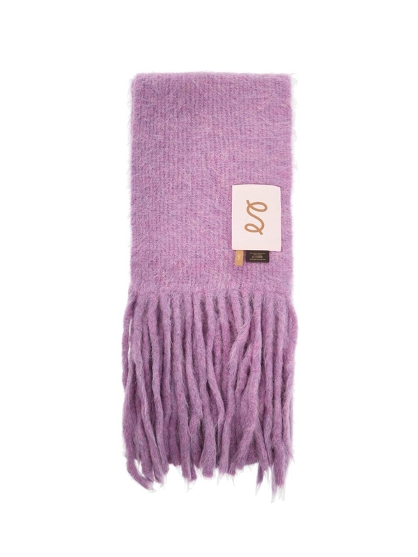 세퍼 FW24 fuzzy scarf FW24FUZZYSCARF MALBEC