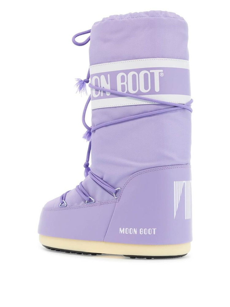 문 부츠 FW24 icon nylon snow boots 80D1400440 LILAC