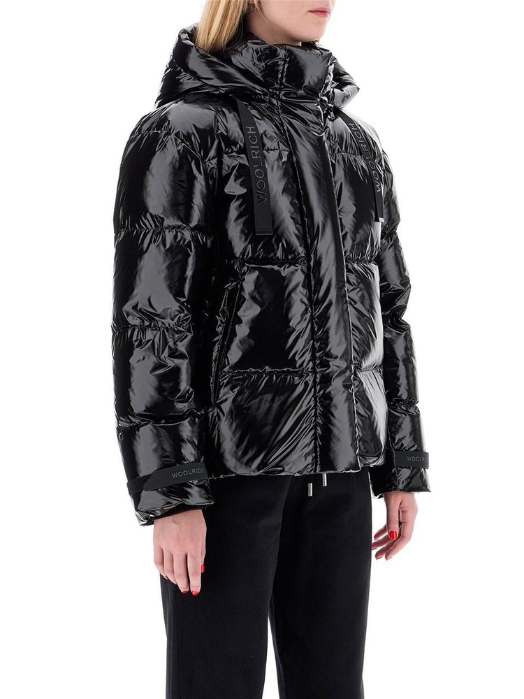 울리치 FW24 shiny nylon down jacket CFWWOU1082 FRUT3787 BLACK