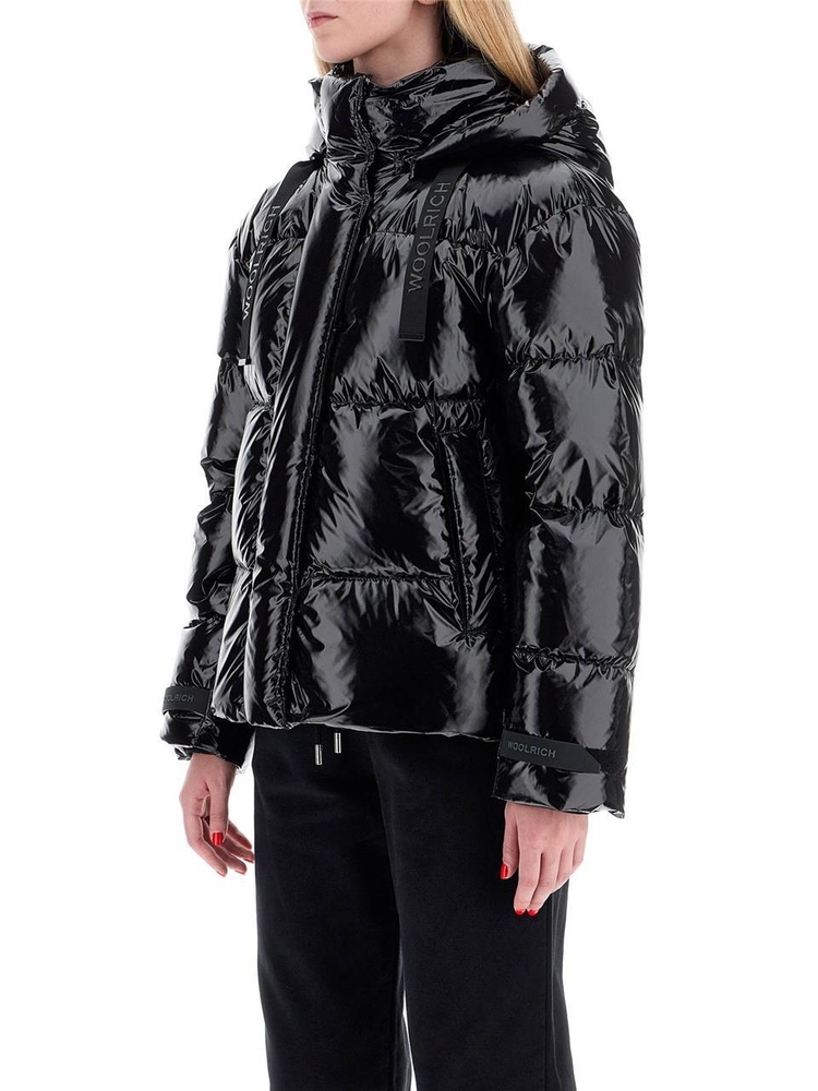 울리치 FW24 shiny nylon down jacket CFWWOU1082 FRUT3787 BLACK