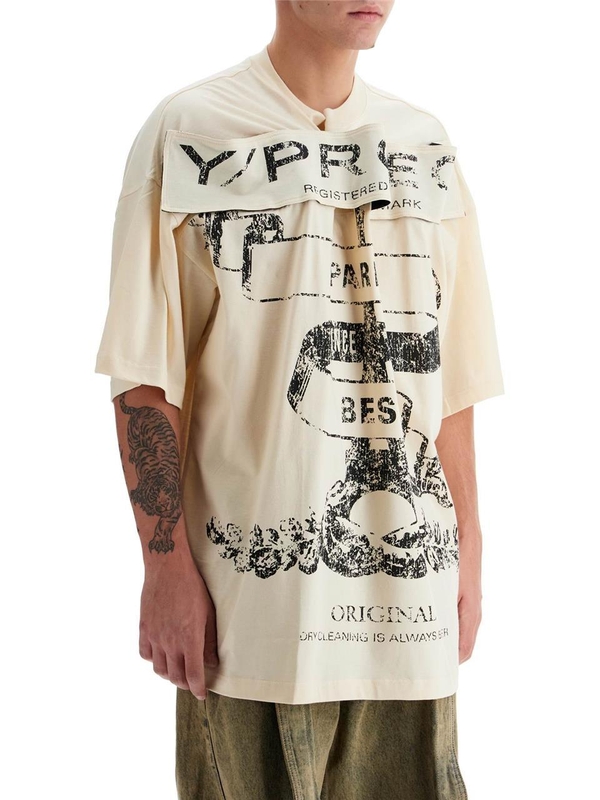 와이프로젝트 FW24 paris best t-shirt with 204TS017 J130 LIGHT SAND