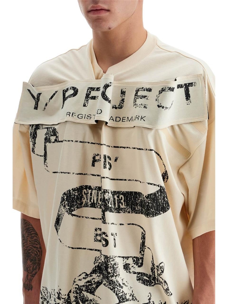 와이프로젝트 FW24 paris best t-shirt with 204TS017 J130 LIGHT SAND