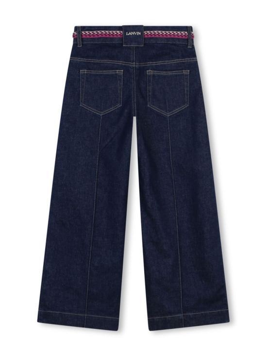 [해외배송] 24FW  키즈  랑방 스트레이트 팬츠 N30101 Z28 DENIM INDIGO BLUE