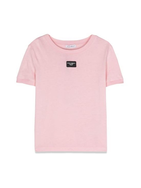 [해외배송] 24SS  키즈  돌체앤가바나 티셔츠 L5JTMOK G7M4WF0662 PINK