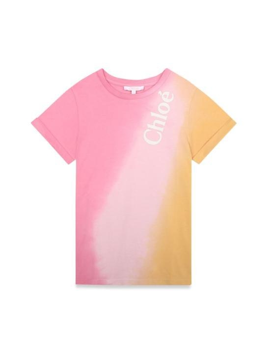 [해외배송] 24SS  키즈  끌로에 티셔츠 C20113K S05 PINK