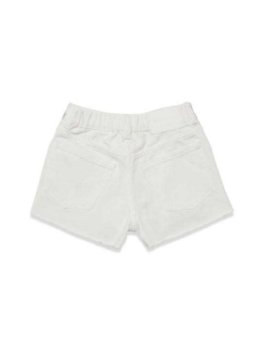 [해외배송] 24SS  키즈  MM6 메종마르지엘라 쇼츠 버뮤다 M60514K MM02JM6101 WHITE