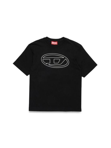 [해외배송] 24SS  키즈  디젤 티셔츠 J01788K 0BEAFK900 BLACK