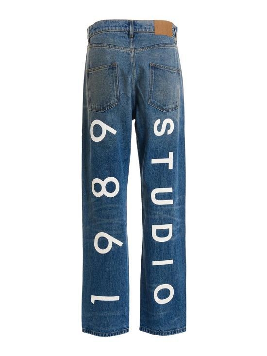 [해외배송] 23SS 1989 스튜디오 스트레이트 팬츠 702STUDIODENIMJEANSLIGHTINDIGO Dark Wash