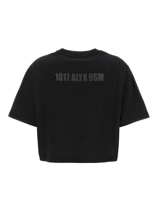 [해외배송] 23FW 1017 알릭스 9SM 반팔 티셔츠 AAWTS0441FA01BLK0001 Black