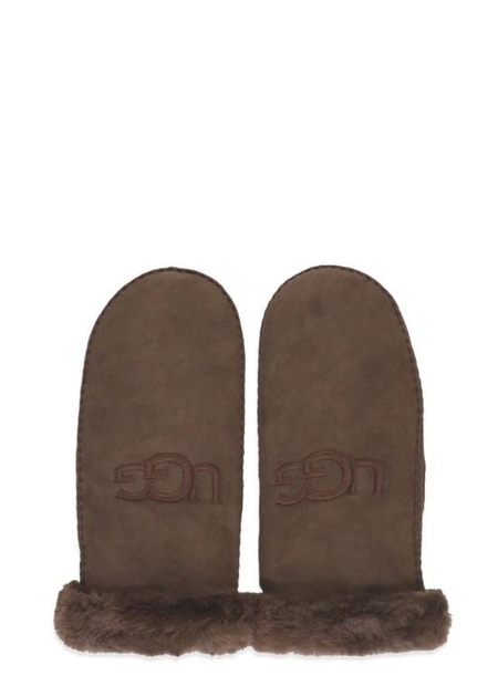 [해외배송] 24FW 어그 장갑 20932W SHEEPSKIN EMBROIDER MITTENBU Brown