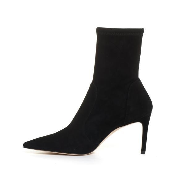 [해외배송] 24FW 스튜어트 와이츠먼 부츠 STUART85STRBOOTIE Black