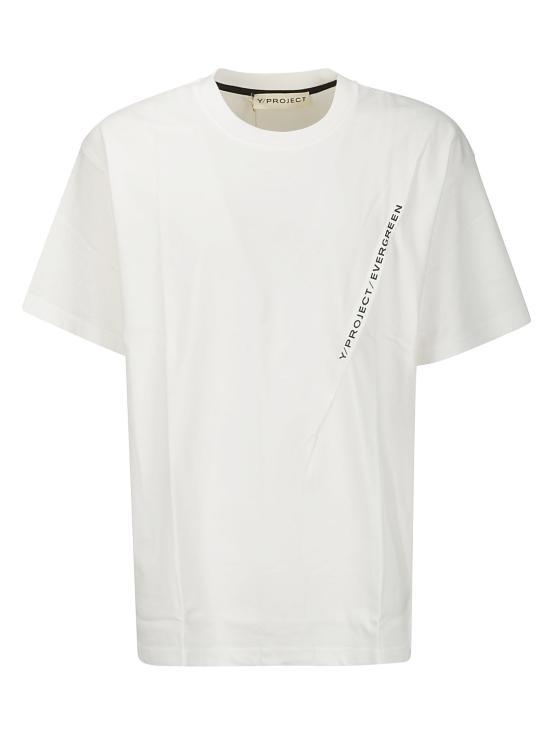 [해외배송] 24FW 와이프로젝트 반팔 티셔츠 204TS001 EVERGREENOPTICWHITE EVERGREEN OPTIC WHITE