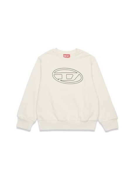 [해외배송] 24FW  키즈  디젤 풀오버 J01787K 0IEAXK129 WHITE