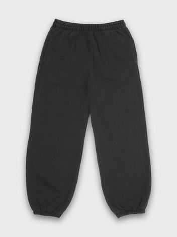 BANDED SWEATPANT PIGMENT DYED - CHARCOAL