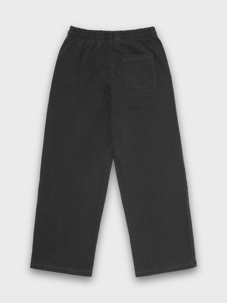 LOGO SWEATPANT PIGMENT DYED - CHARCOAL