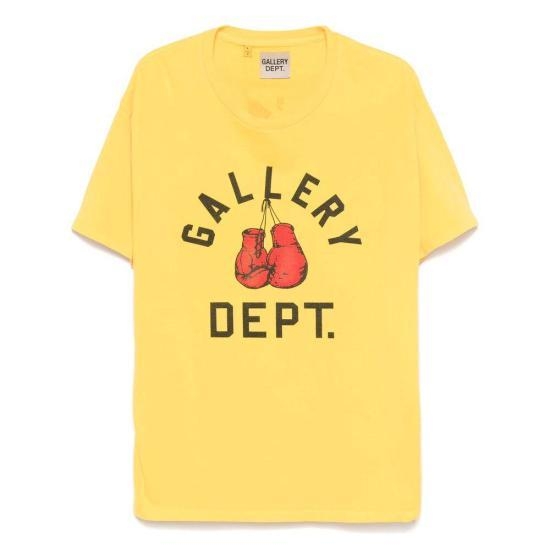 [해외배송] 25SS 갤러리 디파트먼트 반팔 티셔츠 BMT 10075 GOLDE YELLOW