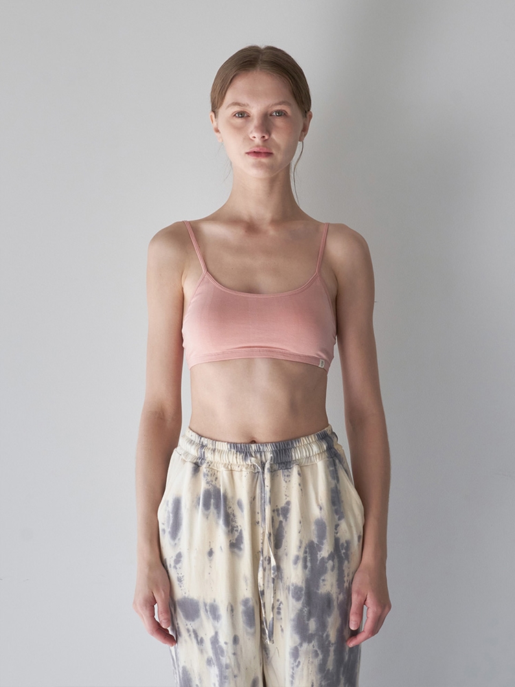 HY Basic Bra Top - Rose Pink [Natural Dyed]