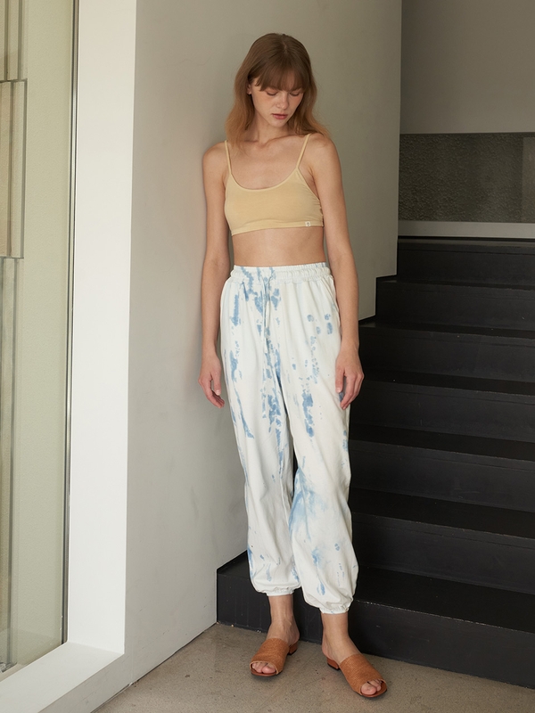 Free-Dye Harem Pants - Blue [Natural Dyed]