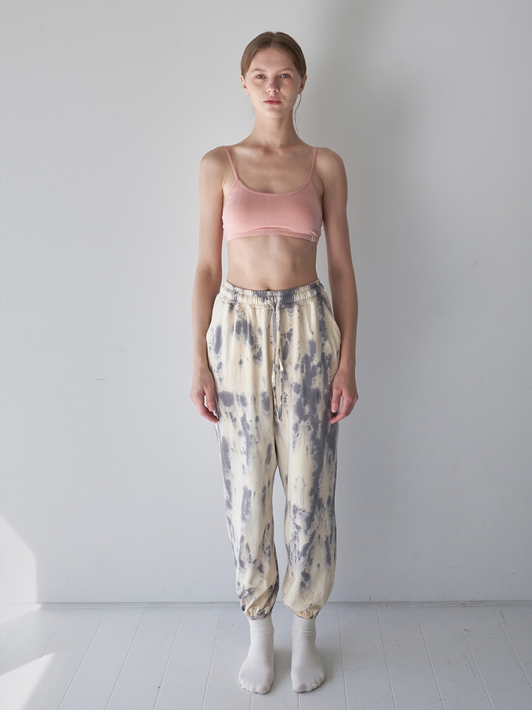 Free-Dye Harem Pants - Natural Violet [Natural Dyed]