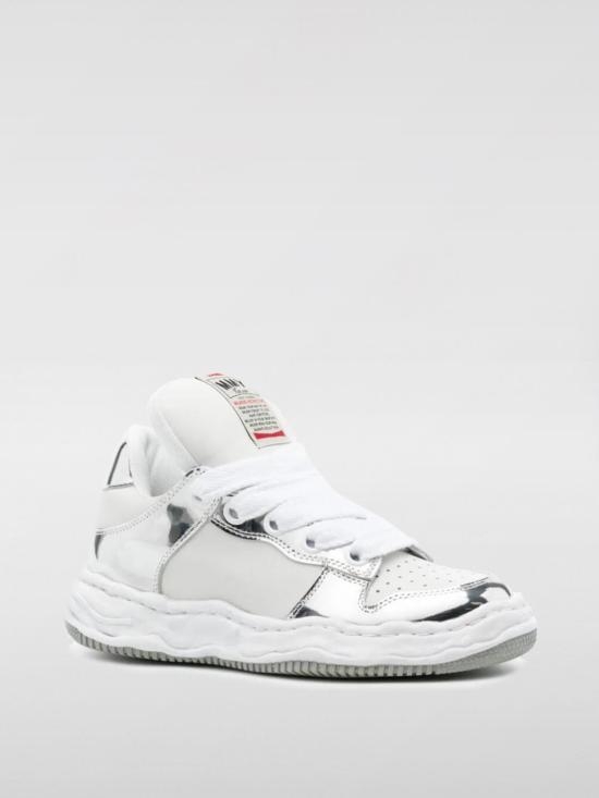 [해외배송] 24SS 메종 미하라 야스히로 스니커즈 A12FW718 SILVER WHITE Silver