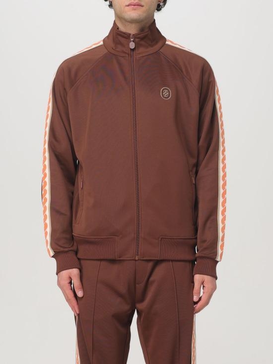 [해외배송] 24FW 드롤드무슈 집업 니트 SJ005PL135 BWN Brown