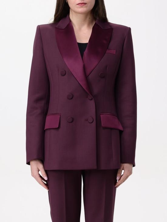 [해외배송] 24FW 헤베스튜디오 자켓 H226 GEBZ GRF BURGUNDY SOFT CREPE Burgundy