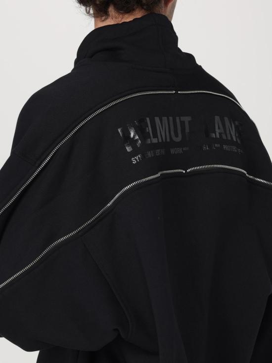 [해외배송] 24FW 헬무트랭 집업 니트 O06HM501 001 Black