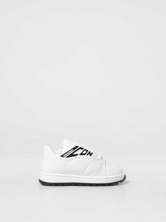 [해외배송] 24FW  키즈  디스퀘어드2 슈즈 7939401 White