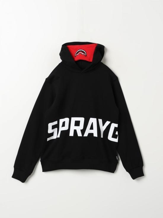 [해외배송] 24FW  키즈  스프레이그라운드 풀오버 SPY1115 BLK Black