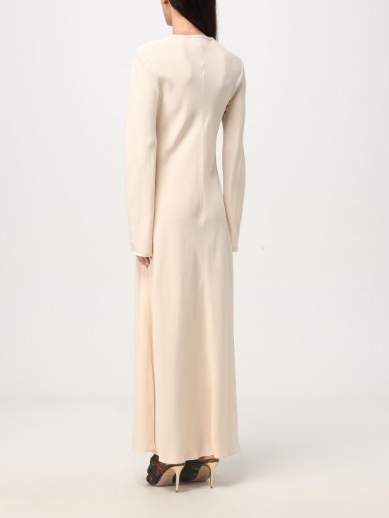 [해외배송] 24FW 포르테포르테 롱 원피스 12875MYDRESS 0184 Ivory