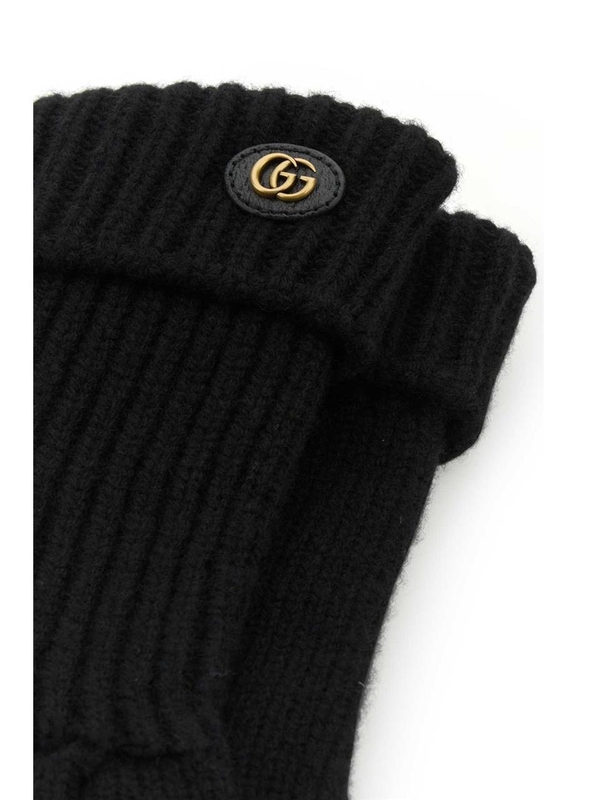 구찌 FW24 GUCCI GLOVES 7885033GB02 1000 Black