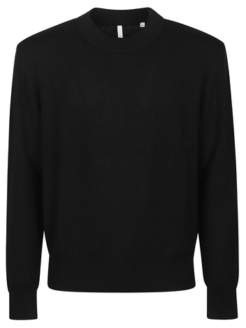 썬플라워 FW24 MOON SWEATER 3039 Black