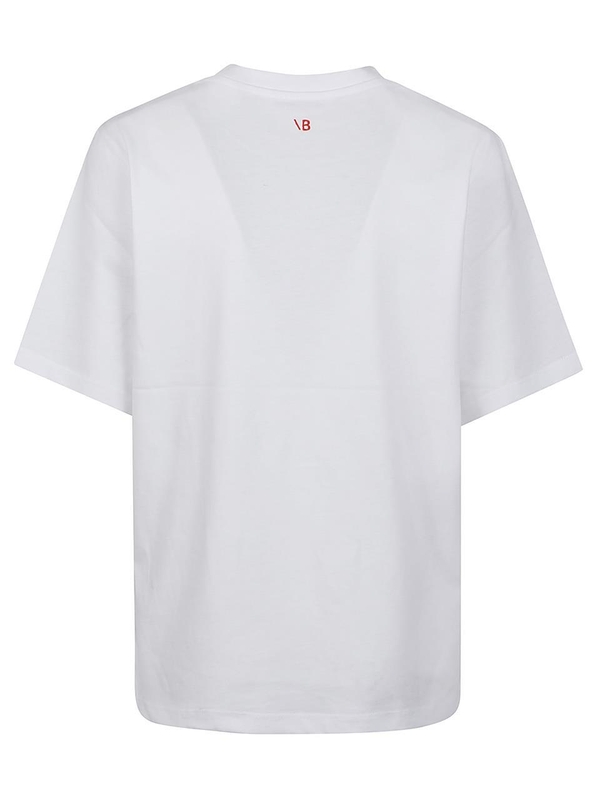 빅토리아베컴 SS25 SLOGAN T-SHIRT 1125JTS006356A White