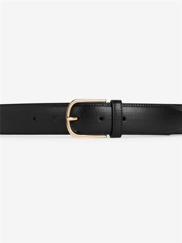 토템 SS25 Smooth Leather Belt 233-812-612 One Color