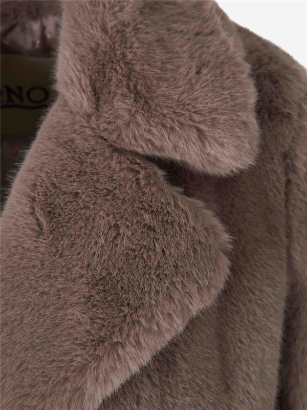 에르노 FW24 Faux Fur Long Coat GC000455D12624 One Color