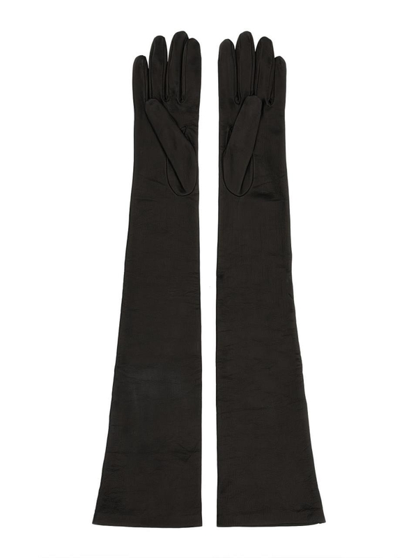 막스마라 FW23 LONG GLOVES. 2345660234600_334001 BLACK