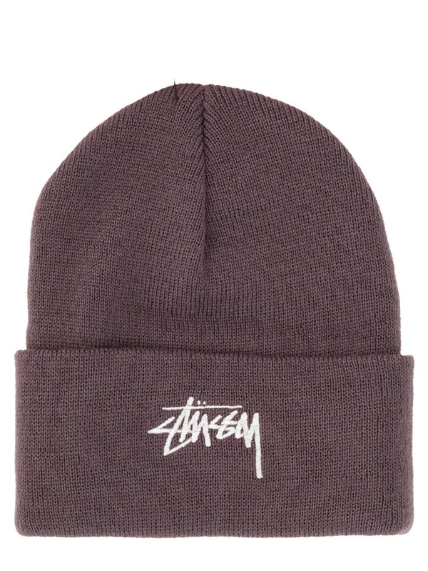 스투시 FW23 BEANIE HAT 1321020_EGGPLANT PURPLE