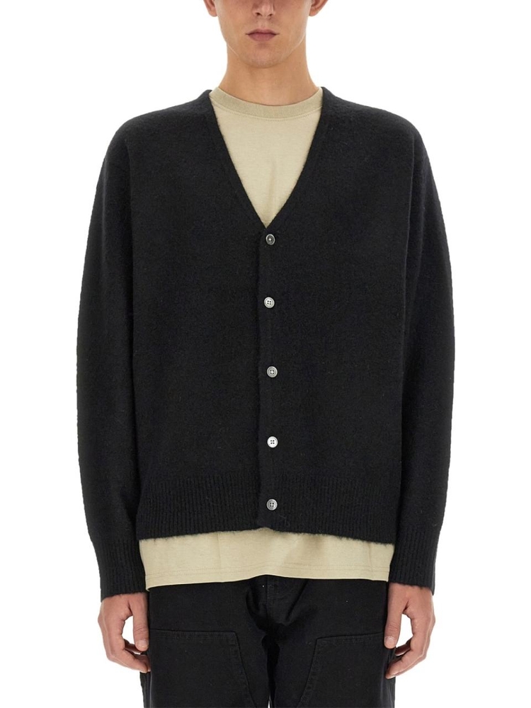 스투시 FW23 CARDIGAN WITH BUTTONS 117207_BLACK BLACK