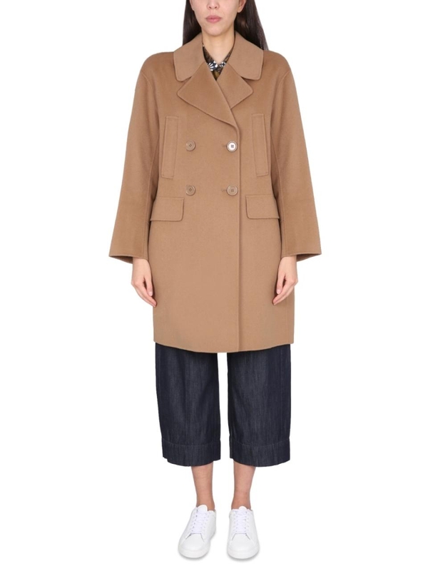 S 막스마라 FW23 WOOL COAT 2390160639600_700045 BEIGE